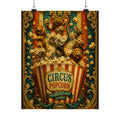 Popcorn Box Animals Wall Art Poster 24×36 Baroque Studio Decor Maximalist Print