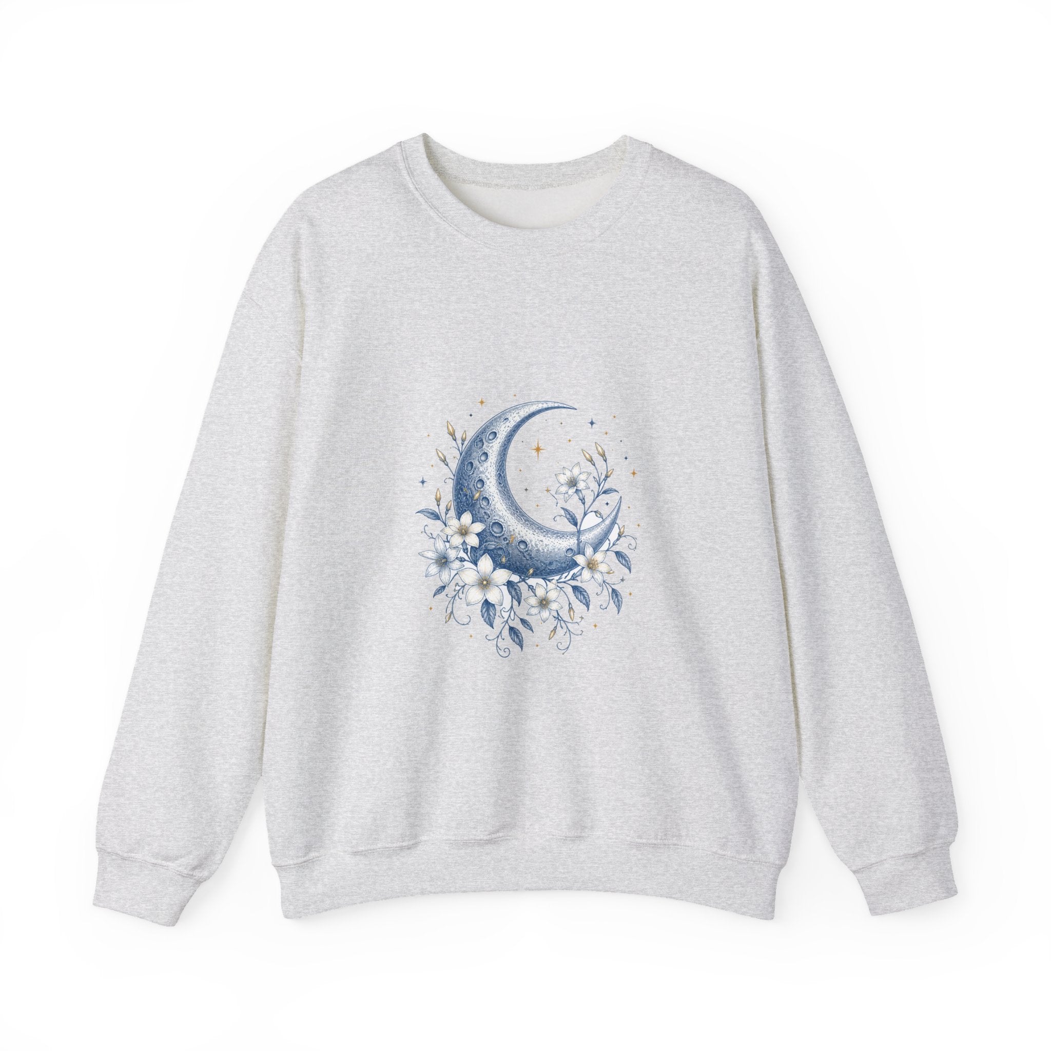 Matching Couple Sweatshirt - Sun & Moon Matching Couple Comfort Colors Crew Vintage Art His Hers Honeymoon Gift - Design A