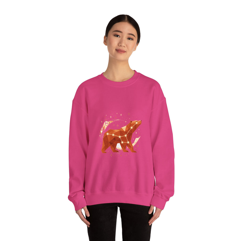 Matching Couple Sweatshirt - Big & Little Dipper Matching Couple Crewneck Sweatshirt Geometric Art His Hers Couple Gift - Design A