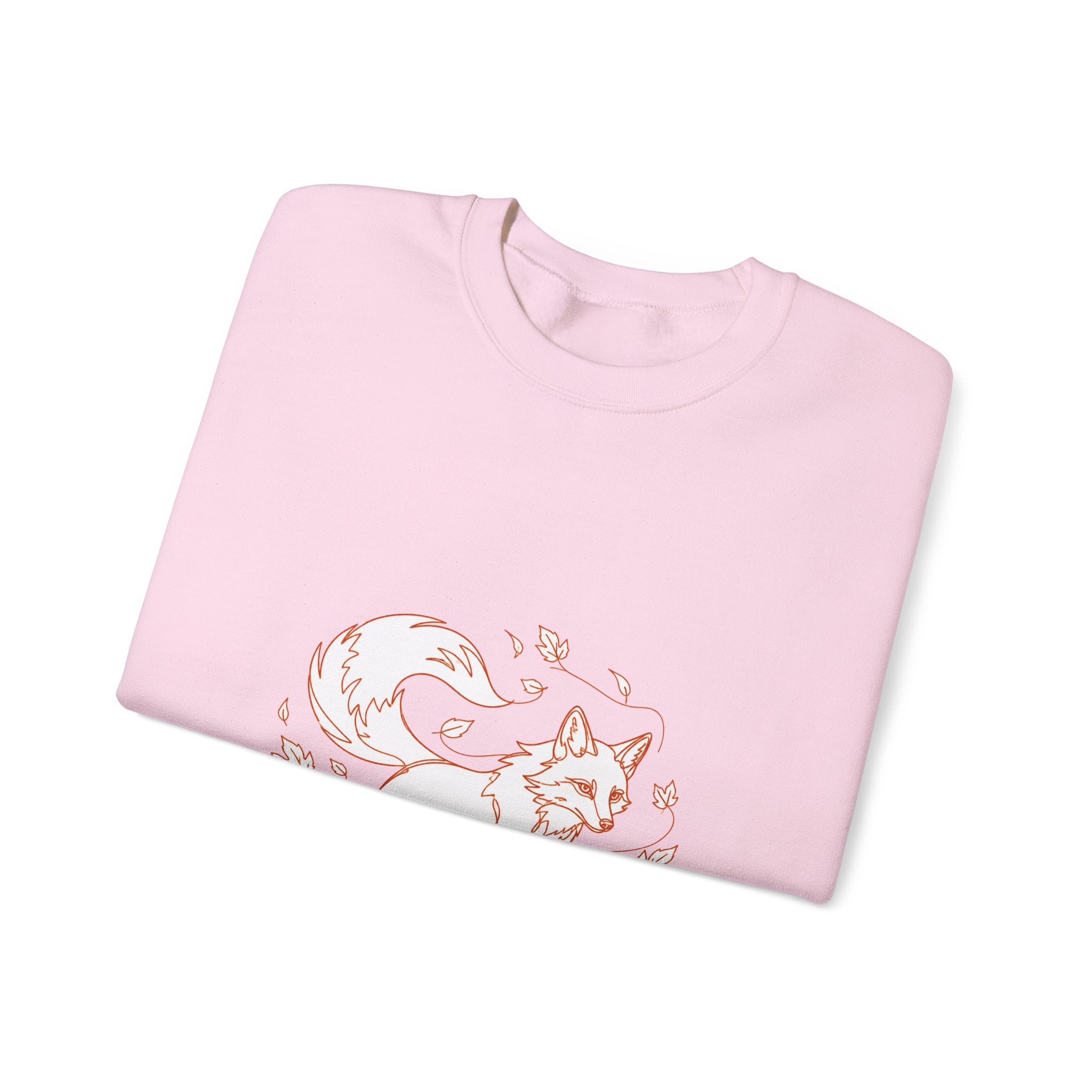 Matching Couple Sweatshirt - Fox & Rabbit Matching Couple Comfort Colors Crew Minimalist Art His Hers Christmas Gift - Design A