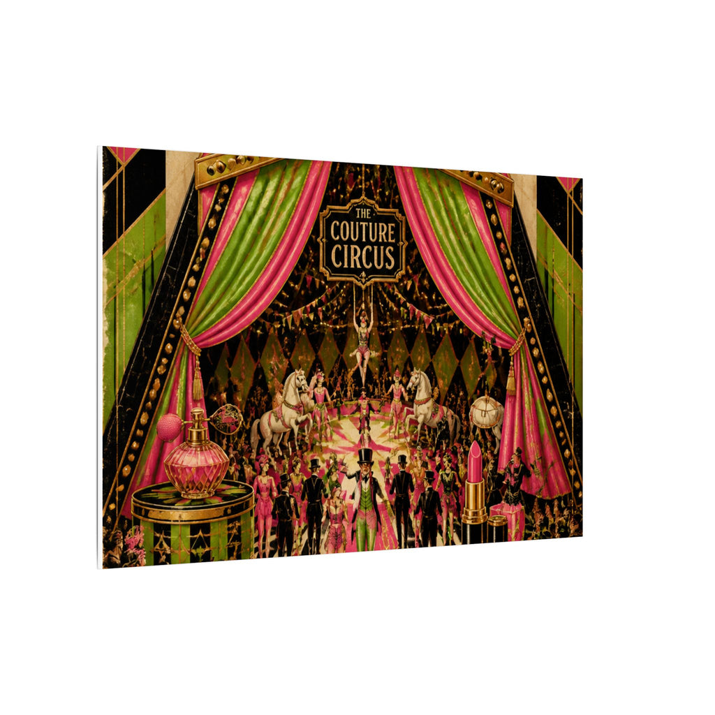 Handbag Big Top Wall Art Canvas 16×20 Art Deco Entryway Decor Maximalist Print