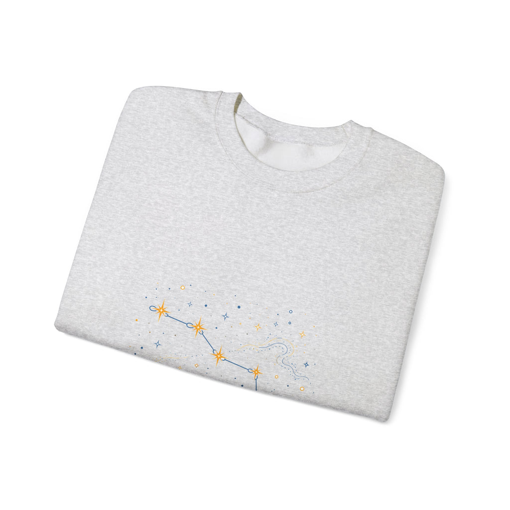Matching Couple Sweatshirt - Big & Little Dipper Matching Couple Crewneck Sweatshirt Minimalist Art His Hers Valentine Gift - Design A