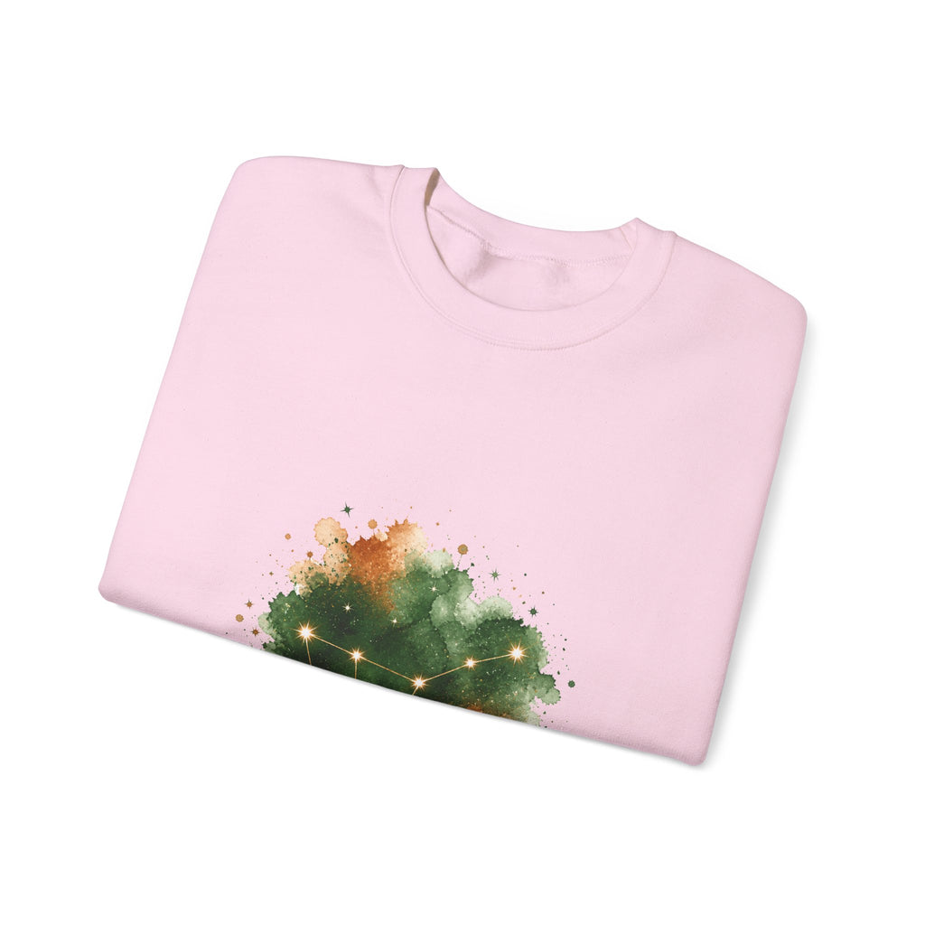 Matching Couple Sweatshirt - Big & Little Dipper Matching Couple Crewneck Sweatshirt Watercolor Art His Hers Engagement Gift - Design A