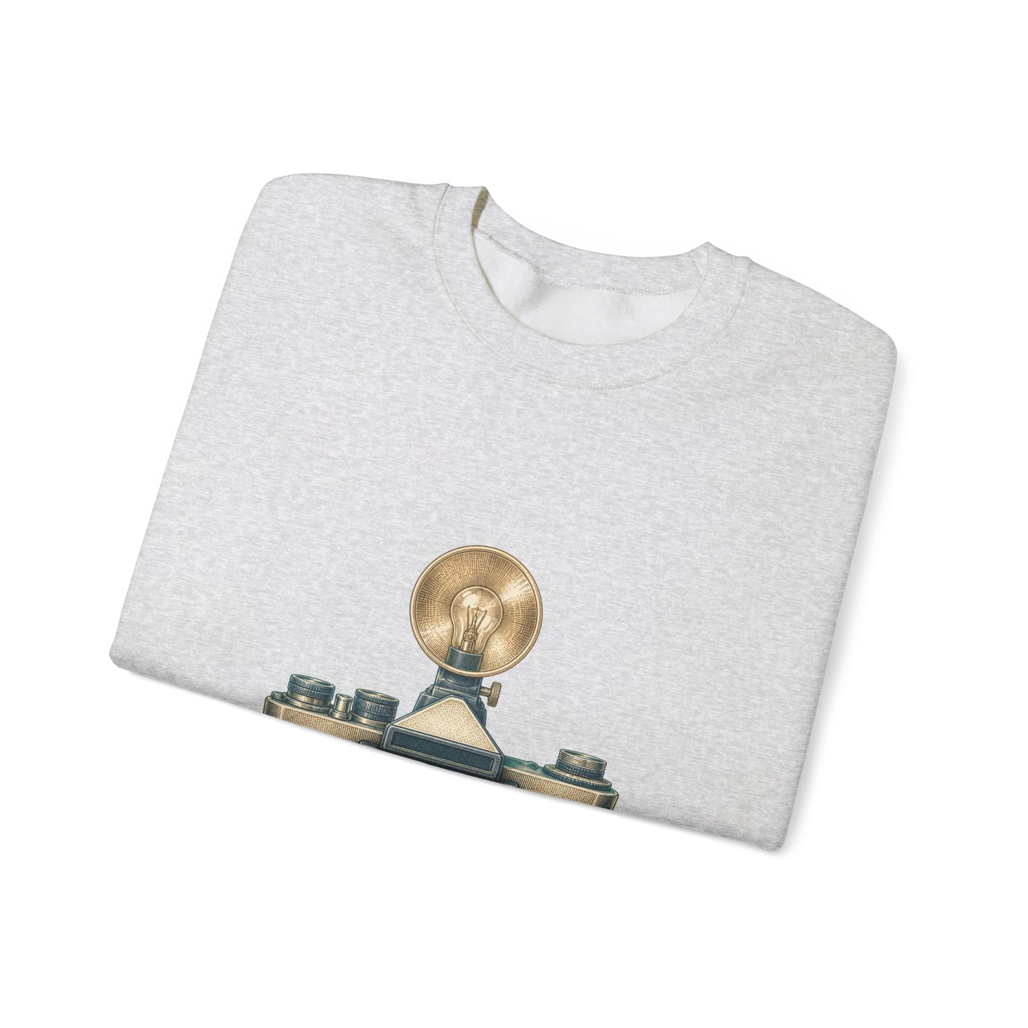 Matching Couple Sweatshirt - Camera & Film Matching Couple Comfort Colors Crew Vintage Art His Hers Honeymoon Gift - Design A