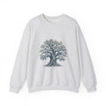 Matching Couple Sweatshirt - Ancient Oak & Deep Roots Matching Couple Comfort Colors Crew Hand-Drawn Art His Hers Anniversary Gift - Design A