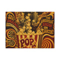 Popcorn Box Animals Wall Art Canvas 24×36 Psychedelic Dining Room Decor Maximalist Print