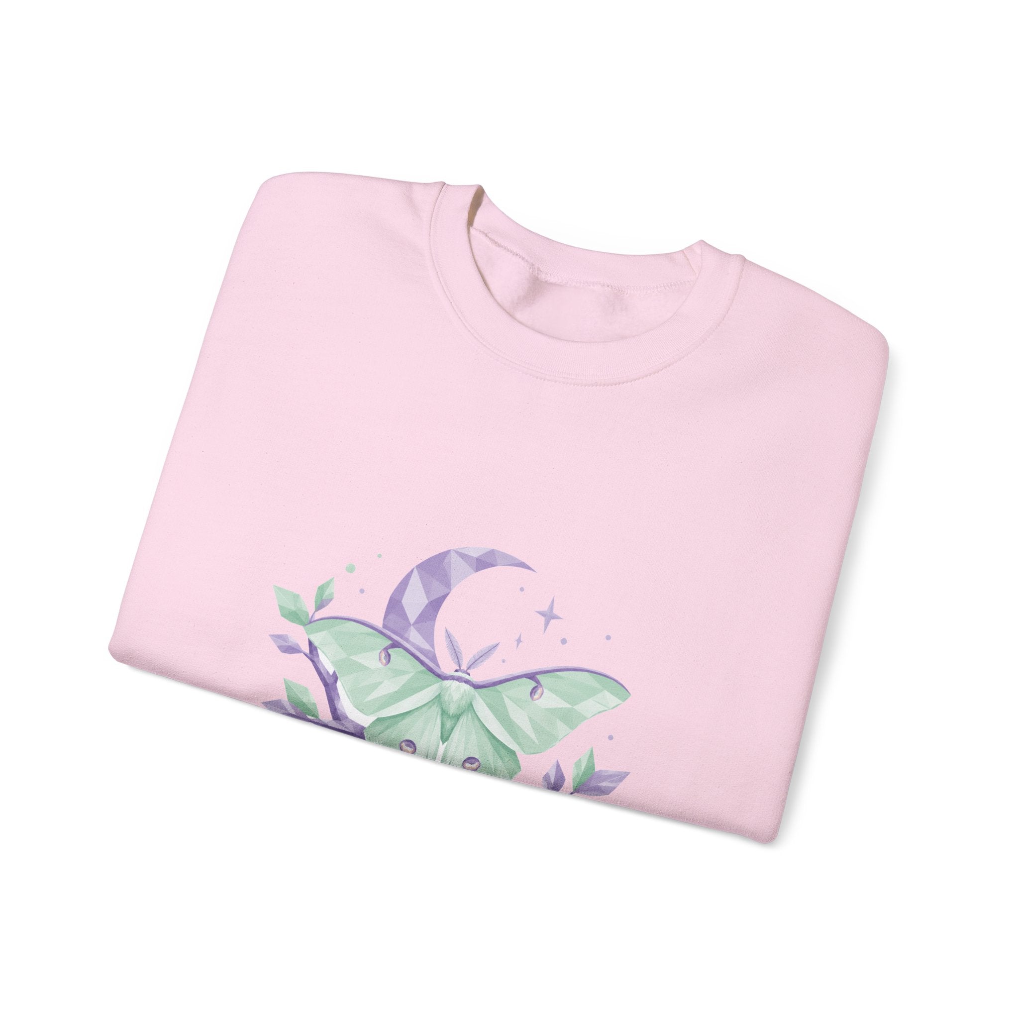Matching Couple Sweatshirt - Butterfly & Moth Matching Couple Comfort Colors Crew Geometric Art His Hers Love Gift - Design B