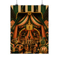 Handbag Big Top Wall Art Poster 18×24 Art Deco Entryway Decor Maximalist Print