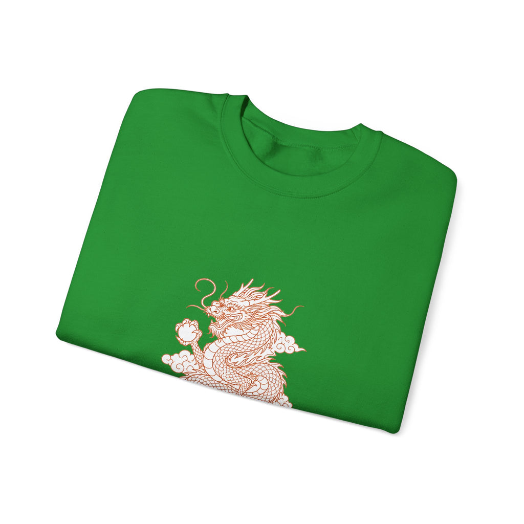 Matching Couple Sweatshirt - Dragon & Phoenix Matching Couple Comfort Colors Crew Minimalist Art His Hers Christmas Gift - Design A