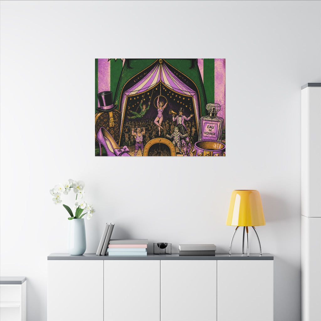 Handbag Big Top Wall Art Canvas 16×20 Pop Art Living Room Decor Maximalist Print