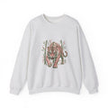 Matching Couple Sweatshirt - Tiger & Crane Matching Couple Comfort Colors Crew Geometric Art His Hers Love Gift - Design A