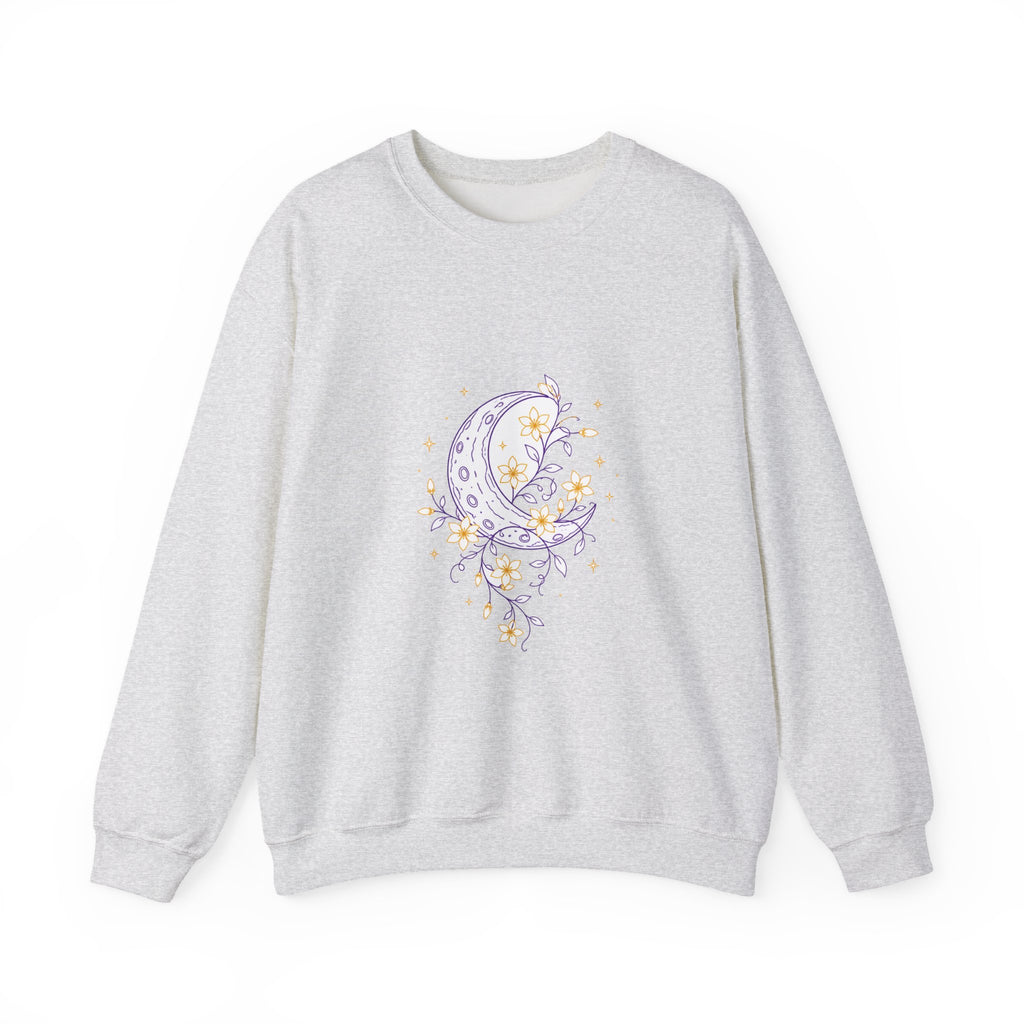 Matching Couple Sweatshirt - Sun & Moon Matching Couple Comfort Colors Crew Minimalist Art His Hers Christmas Gift - Design A