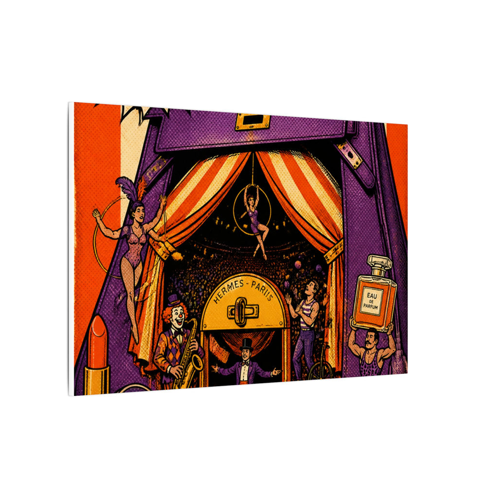 Handbag Big Top Wall Art Canvas 24×36 Pop Art Restaurant Decor Maximalist Print