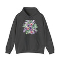 Matching Couple Sweatshirt - Olive Branch & Fig Matching Couple Hooded Sweatshirt Watercolor Art His Hers Engagement Gift - Design B