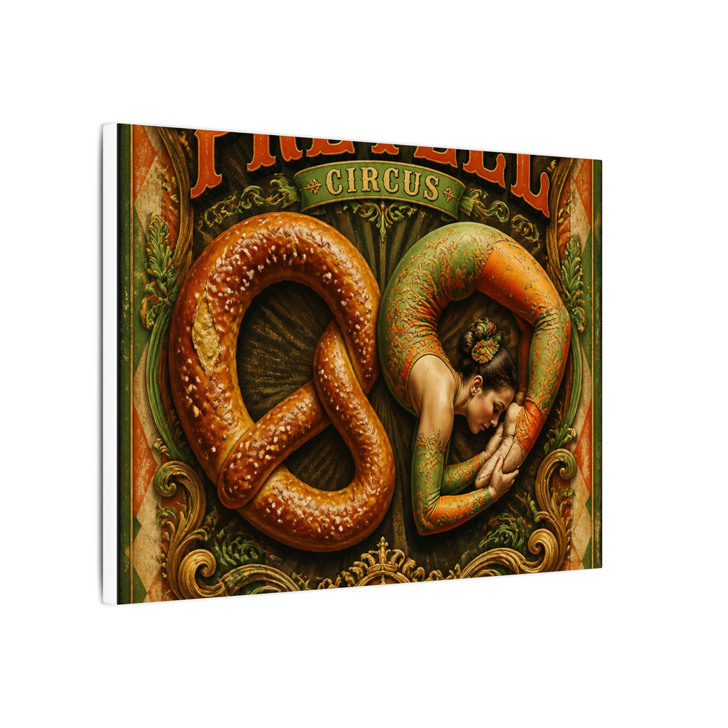 Pretzel Contortionist Wall Art Canvas 24×36 Baroque Studio Decor Maximalist Print