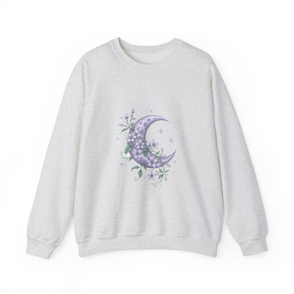 Matching Couple Sweatshirt - Sun & Moon Matching Couple Crewneck Sweatshirt Vintage Art His Hers Wedding Gift - Design A