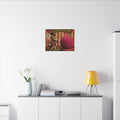Cat Lion Tamer Wall Art Canvas 16×20 Psychedelic Cafe Decor Maximalist Print