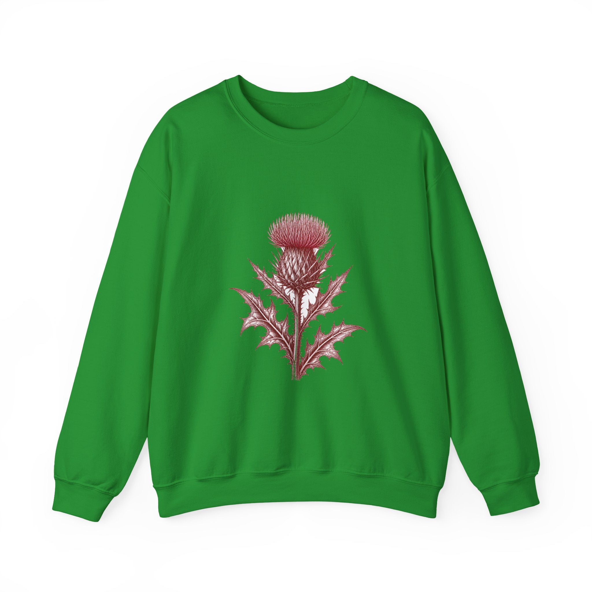Matching Couple Sweatshirt - Lavender & Thistle Matching Couple Comfort Colors Crew Vintage Art His Hers Honeymoon Gift - Design B