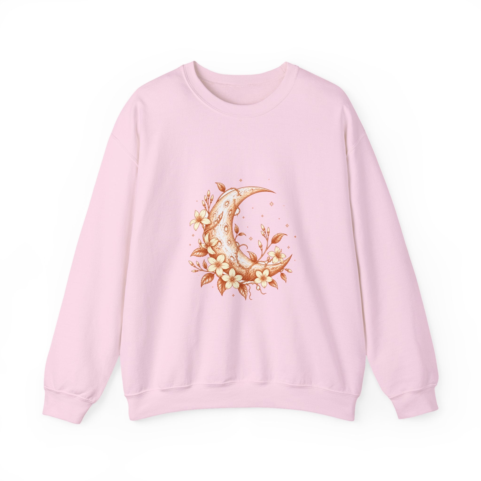 Matching Couple Sweatshirt - Sun & Moon Matching Couple Comfort Colors Crew Hand-Drawn Art His Hers Anniversary Gift - Design A