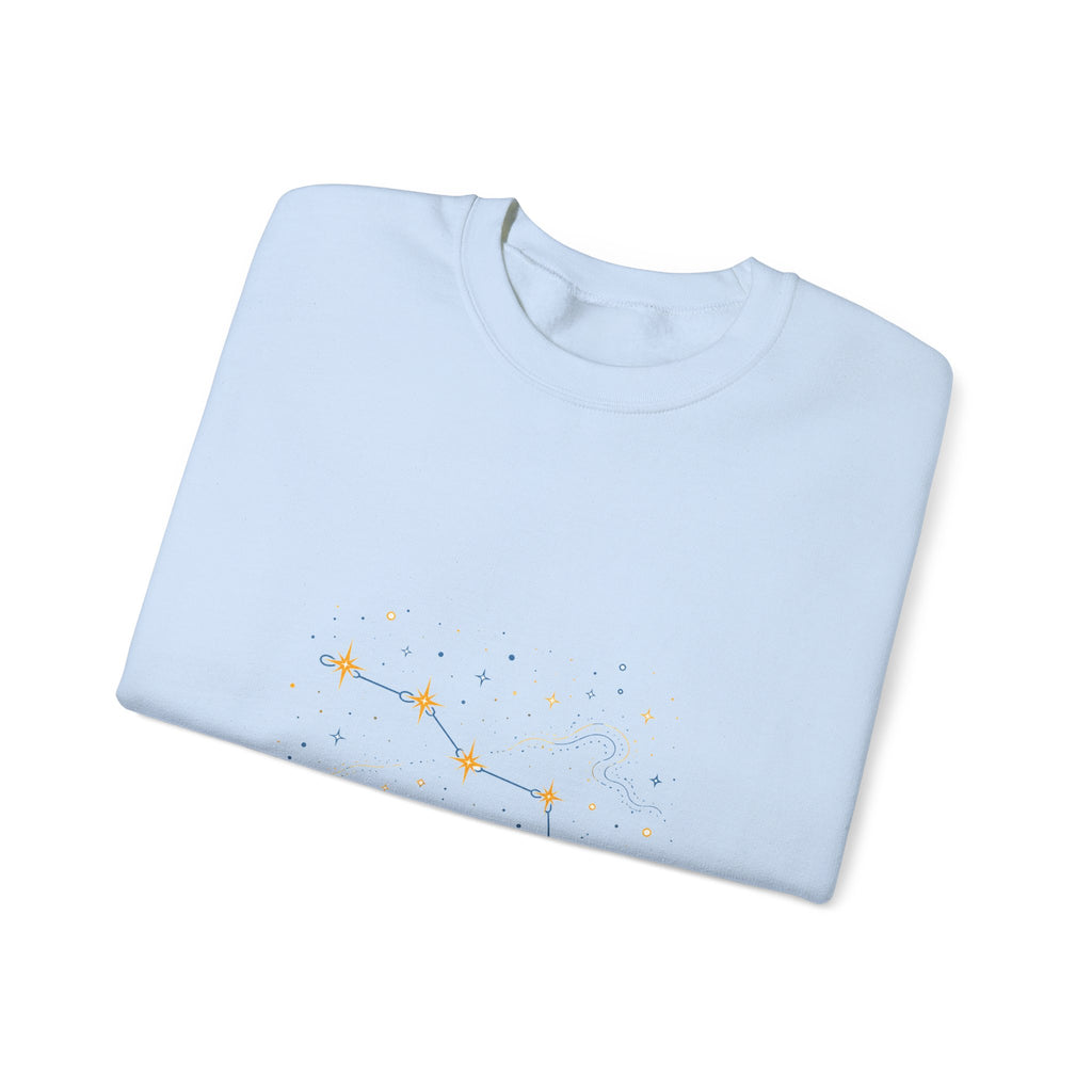 Matching Couple Sweatshirt - Big & Little Dipper Matching Couple Crewneck Sweatshirt Minimalist Art His Hers Valentine Gift - Design A