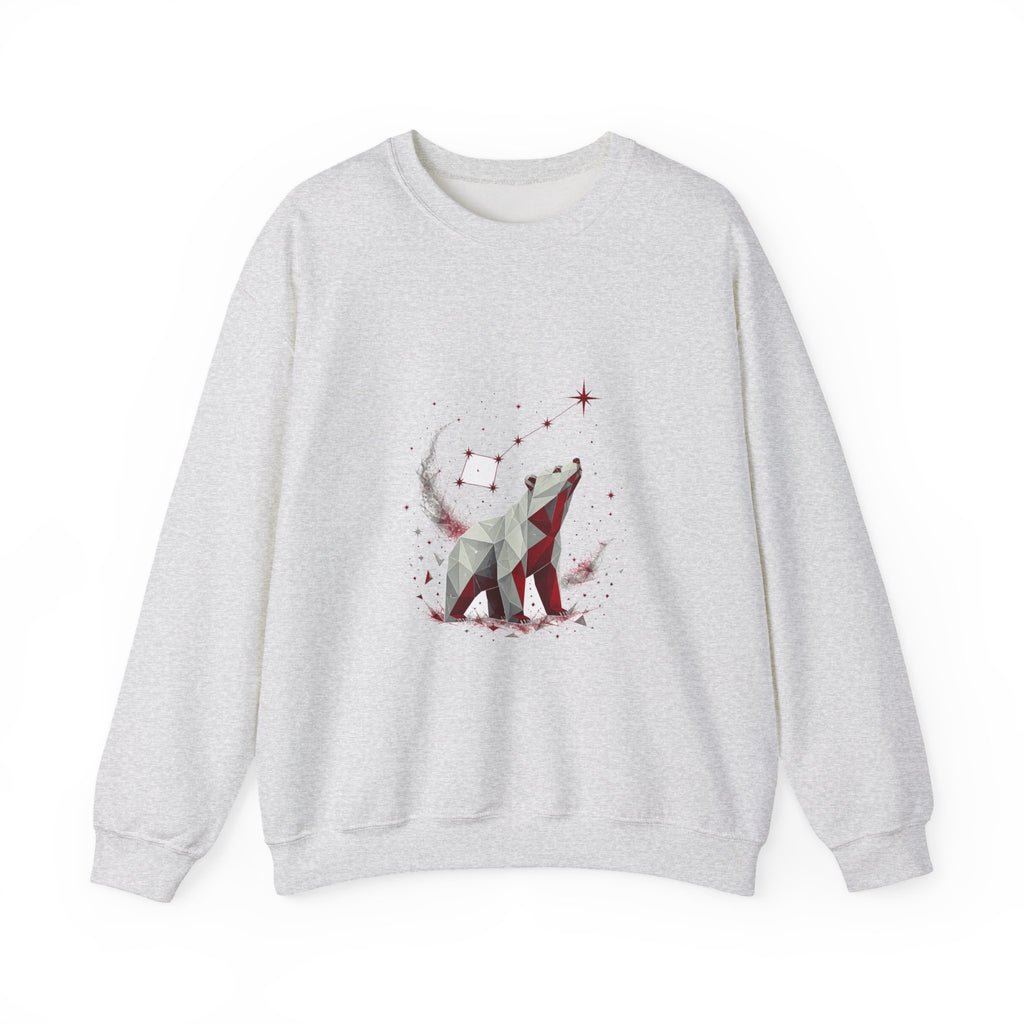 Matching Couple Sweatshirt - Big & Little Dipper Matching Couple Premium Fleece Sweatshirt Geometric Art His Hers Love Gift - Design B