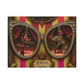 Sunglasses Circus Ring Wall Art Canvas 24×36 Baroque Studio Decor Maximalist Print