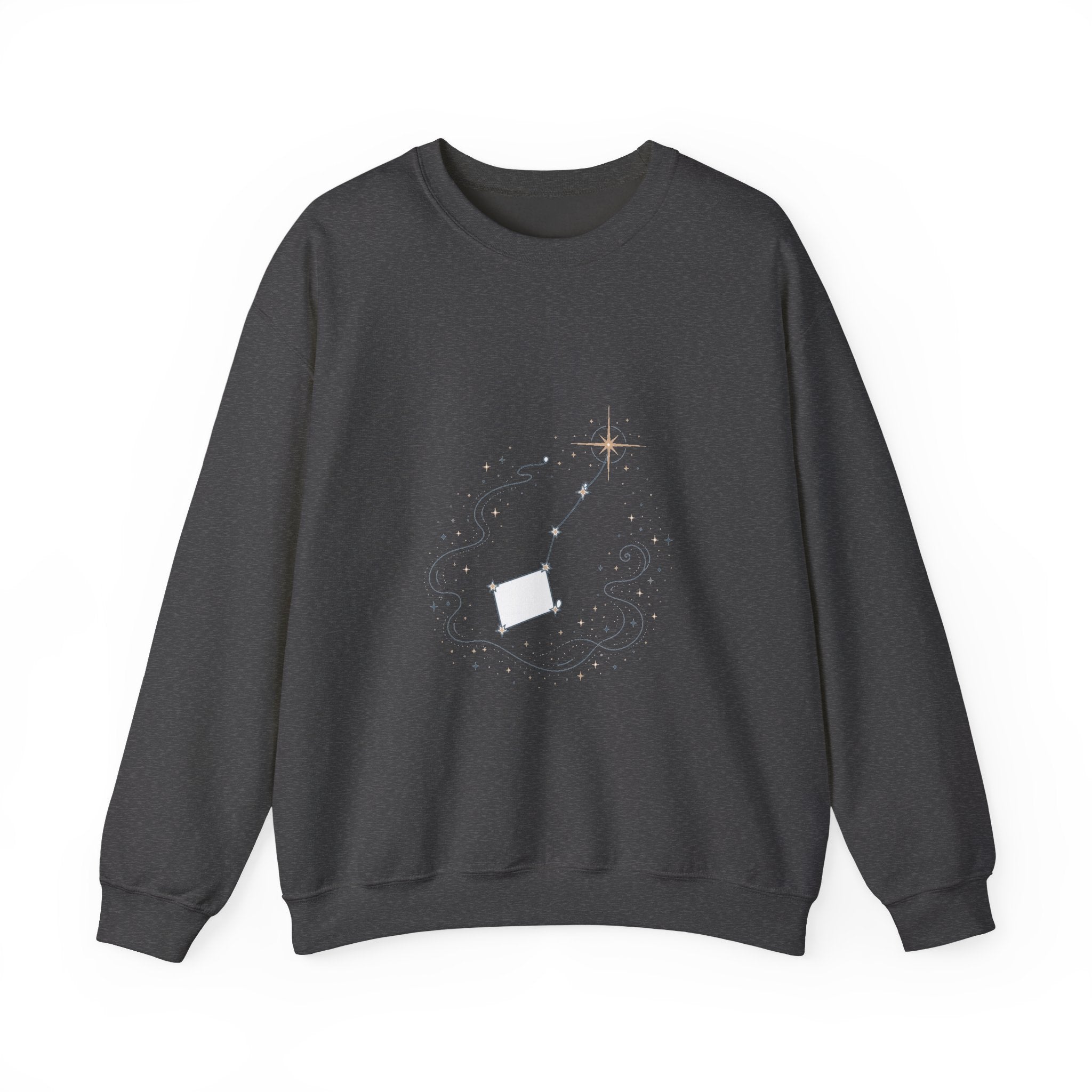 Matching Couple Sweatshirt - Big & Little Dipper Matching Couple Comfort Colors Crew Minimalist Art His Hers Christmas Gift - Design B