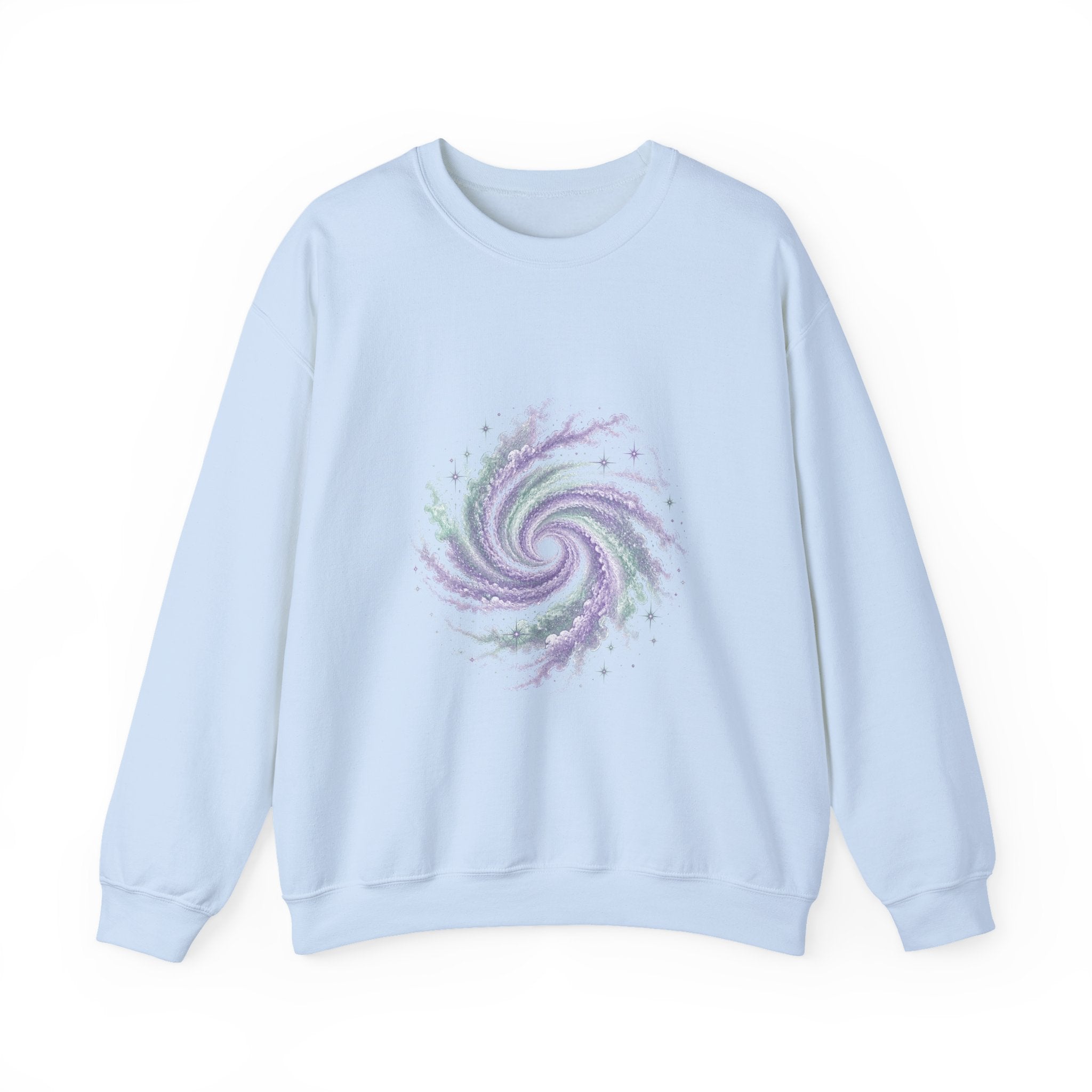 Matching Couple Sweatshirt - Galaxy & Supernova Matching Couple Premium Fleece Sweatshirt Vintage Art His Hers Honeymoon Gift - Design A