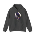 Matching Couple Sweatshirt - Raven & Swan Matching Couple Hooded Sweatshirt Geometric Art His Hers Couple Gift - Design A