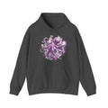 Matching Couple Sweatshirt - Octopus & Jellyfish Matching Couple Hooded Sweatshirt Watercolor Art His Hers Engagement Gift - Design A