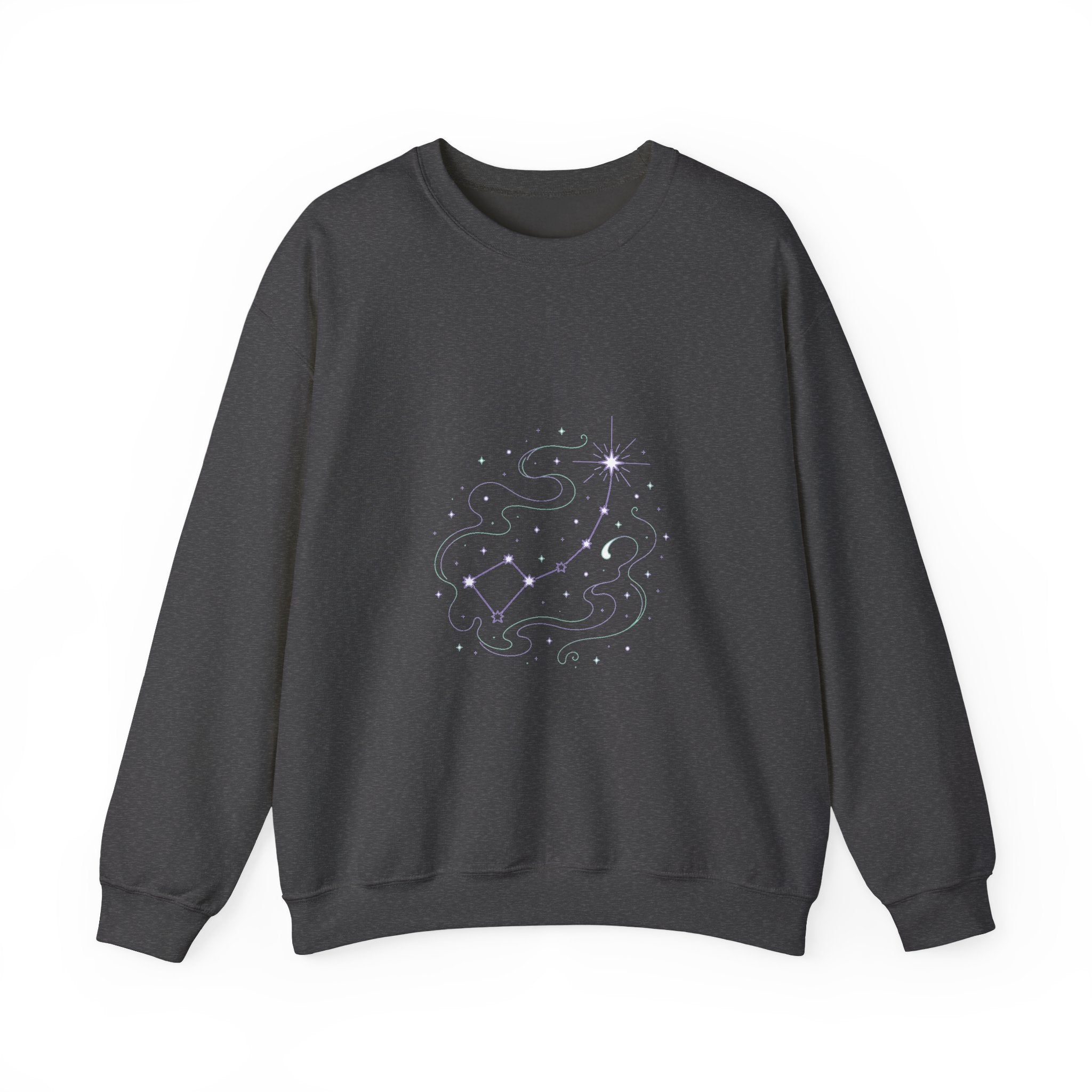 Matching Couple Sweatshirt - Big & Little Dipper Matching Couple Premium Fleece Sweatshirt Minimalist Art His Hers Christmas Gift - Design B