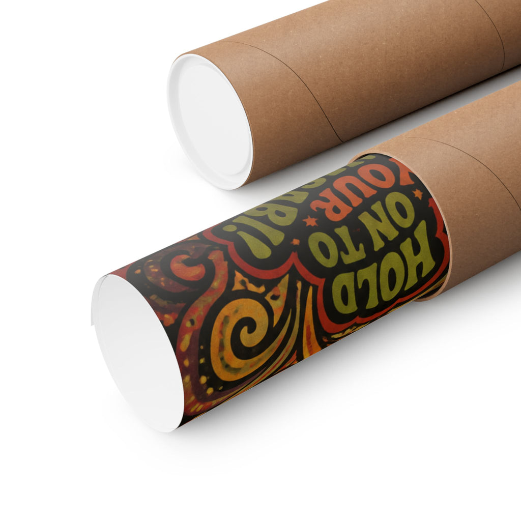 Sushi Roll Cannon Wall Art Poster 18×24 Psychedelic Cafe Decor Maximalist Print