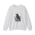 Matching Couple Sweatshirt - Huginn & Muninn Matching Couple Crewneck Sweatshirt Hand-Drawn Art His Hers Best Friend Gift - Design B