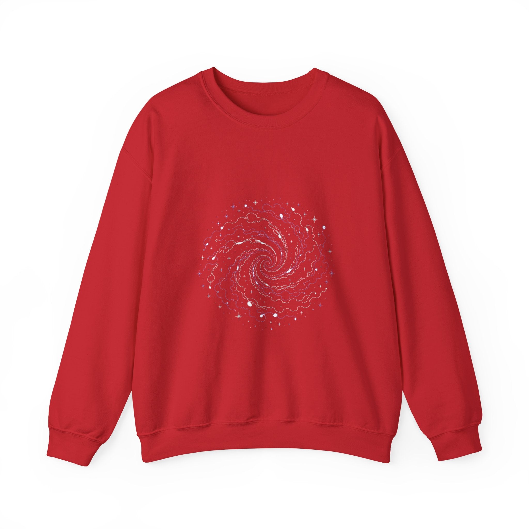 Matching Couple Sweatshirt - Galaxy & Supernova Matching Couple Comfort Colors Crew Minimalist Art His Hers Christmas Gift - Design A