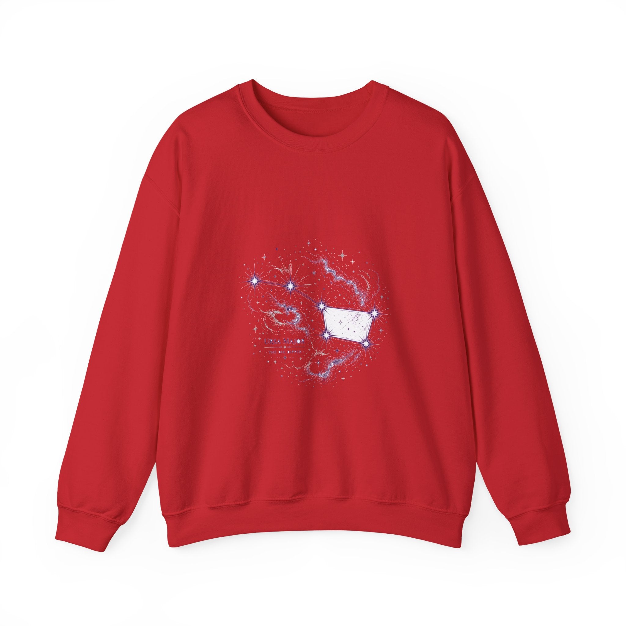 Matching Couple Sweatshirt - Big & Little Dipper Matching Couple Comfort Colors Crew Hand-Drawn Art His Hers Anniversary Gift - Design A