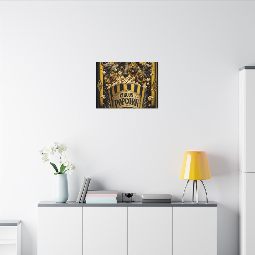 Popcorn Box Animals Wall Art Canvas 24×36 Baroque Studio Decor Maximalist Print