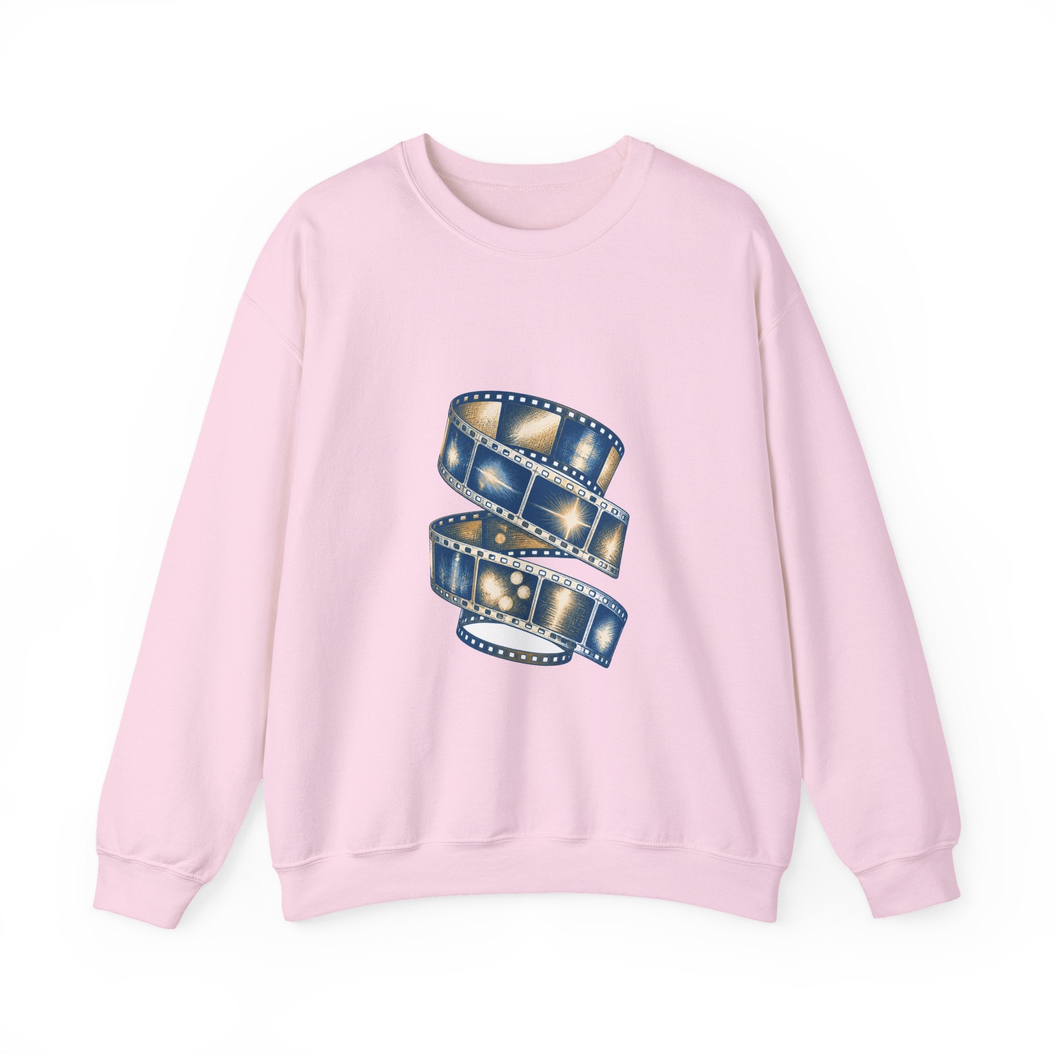 Matching Couple Sweatshirt - Camera & Film Matching Couple Crewneck Sweatshirt Hand-Drawn Art His Hers Best Friend Gift - Design B