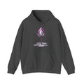 Matching Couple Sweatshirt - Open & Closed Lotus Matching Couple Hooded Sweatshirt Geometric Art His Hers Couple Gift - Design B