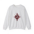 Matching Couple Sweatshirt - Aurora & Southern Cross Matching Couple Crewneck Sweatshirt Geometric Art His Hers Couple Gift - Design B