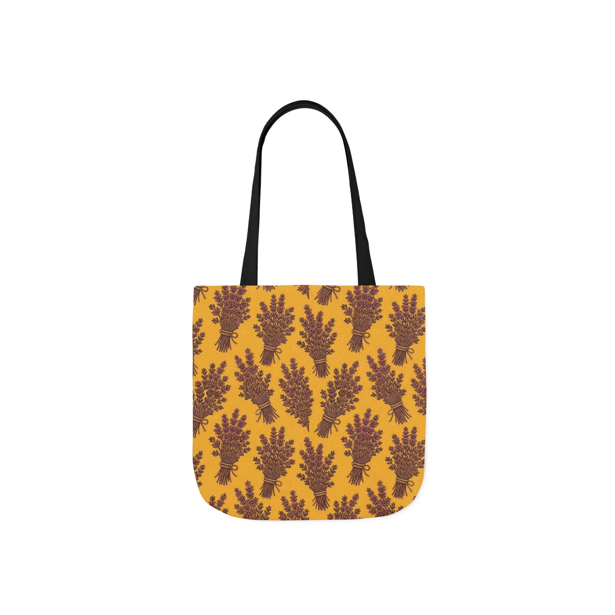 Thyme Bundles Canvas Tote Bag Mediterranean Kitchen Linocut Design Italian Cottagecore Gift