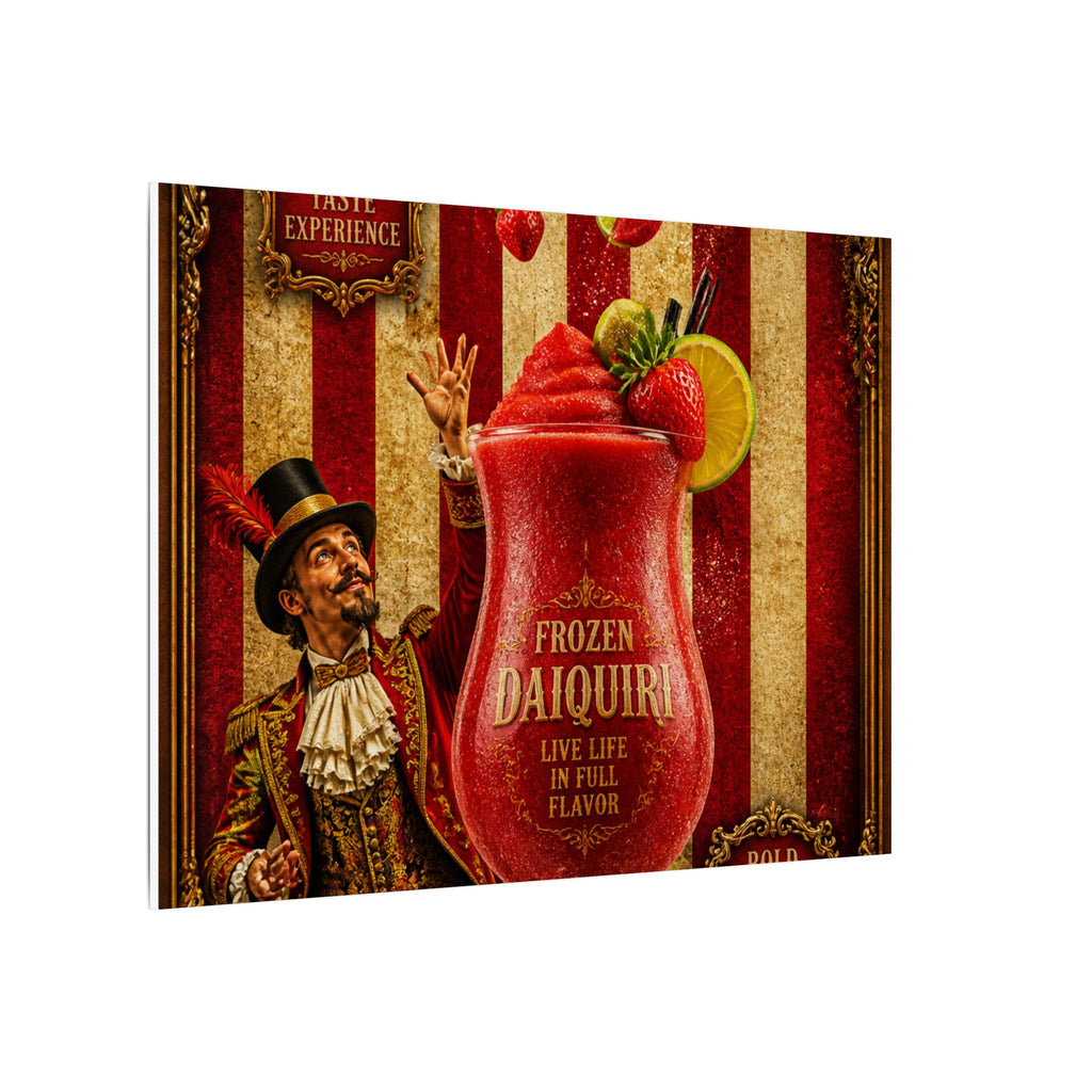 Daiquiri Fruit Juggler Wall Art Canvas 24×36 Baroque Studio Decor Maximalist Print