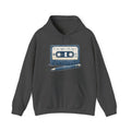 Matching Couple Sweatshirt - Vinyl & Cassette Matching Couple Hooded Sweatshirt Hand-Drawn Art His Hers Best Friend Gift - Design B