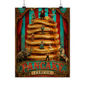 Pancake Stack Platform Wall Art Poster 18×24 Baroque Home Office Decor Maximalist Print