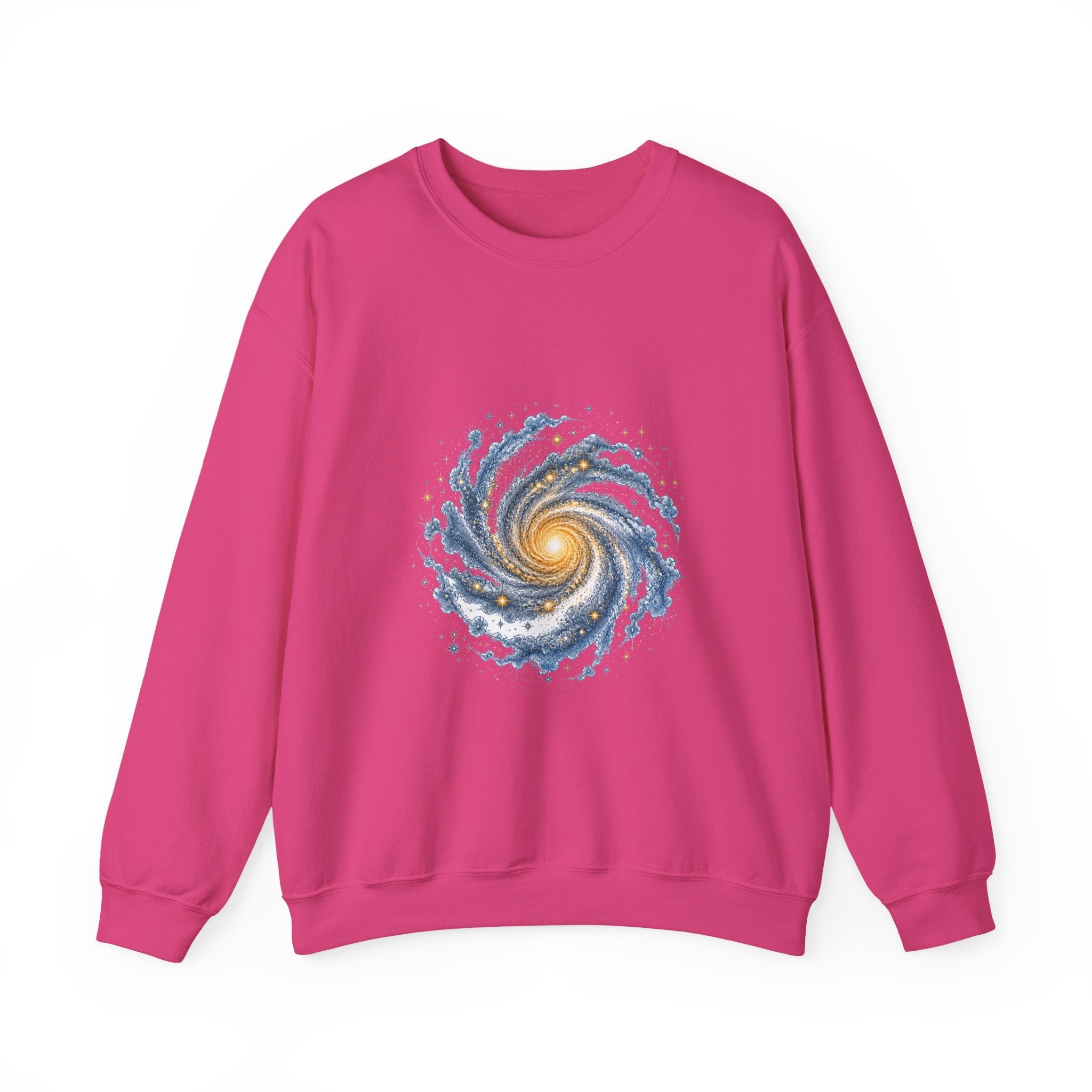 Matching Couple Sweatshirt - Galaxy & Supernova Matching Couple Crewneck Sweatshirt Vintage Art His Hers Wedding Gift - Design A