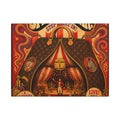 Handbag Big Top Wall Art Canvas 24×36 Psychedelic Dining Room Decor Maximalist Print