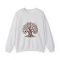 Matching Couple Sweatshirt - Ancient Oak & Deep Roots Matching Couple Comfort Colors Crew Geometric Art His Hers Love Gift - Design A