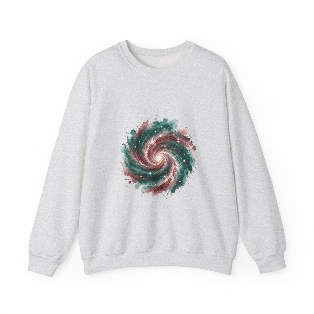 Matching Couple Sweatshirt - Galaxy & Supernova Matching Couple Comfort Colors Crew Watercolor Art His Hers Birthday Gift - Design A