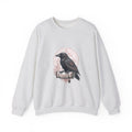 Matching Couple Sweatshirt - Huginn & Muninn Matching Couple Comfort Colors Crew Hand-Drawn Art His Hers Anniversary Gift - Design B