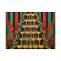 Champagne Tower Elephants Wall Art Canvas 16×20 Art Deco Entryway Decor Maximalist Print