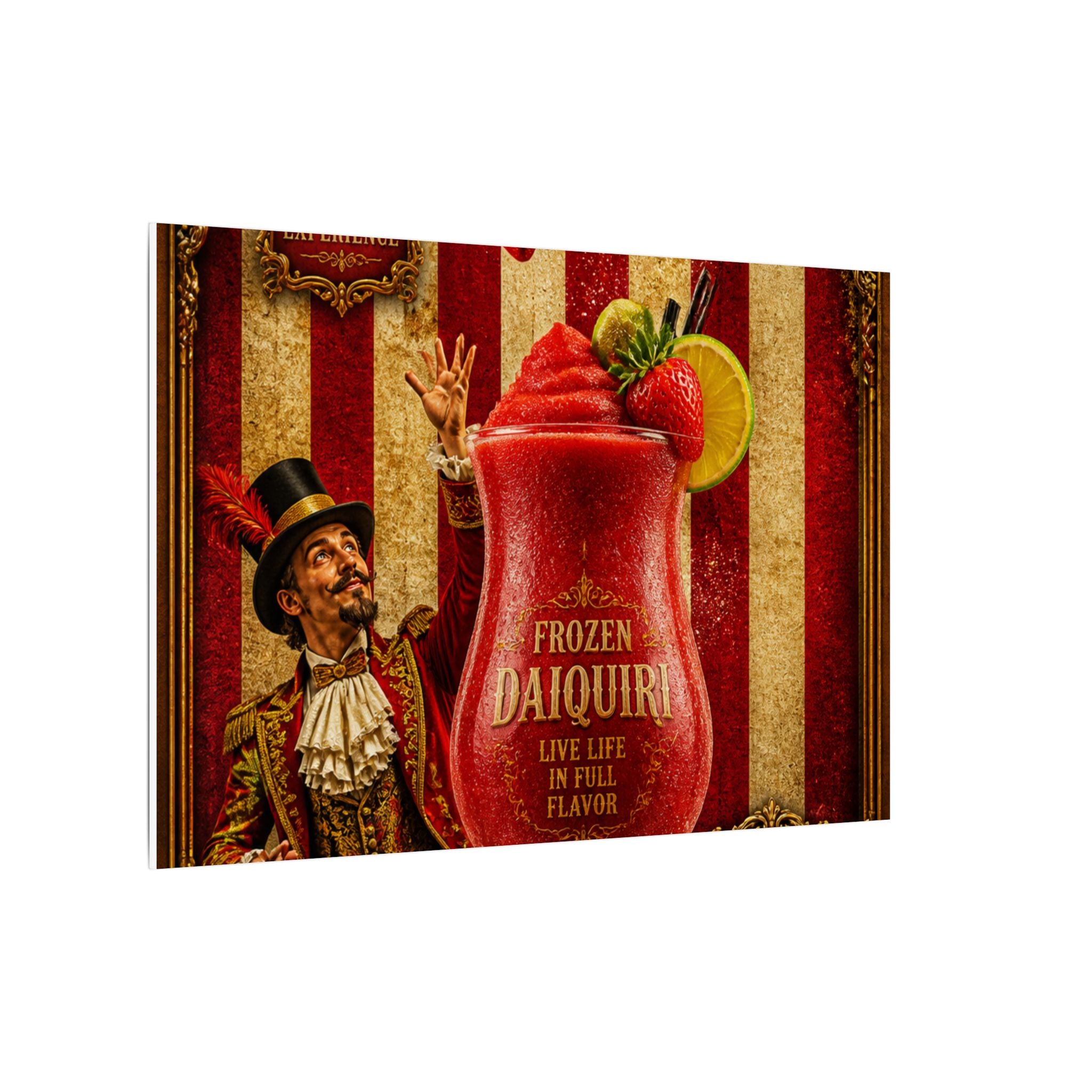 Daiquiri Fruit Juggler Wall Art Canvas 24×36 Baroque Studio Decor Maximalist Print